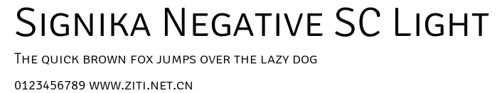 Signika Negative SC Light.ttf