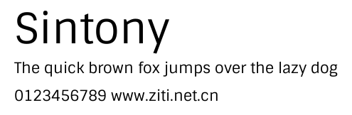 Sintony.ttf