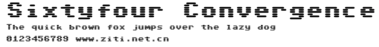 Sixtyfour Convergence.ttf