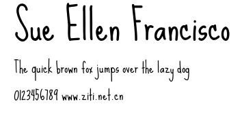 Sue Ellen Francisco.ttf