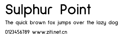 Sulphur Point.ttf