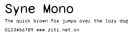 Syne Mono.ttf