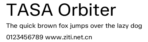 TASA Orbiter.ttf