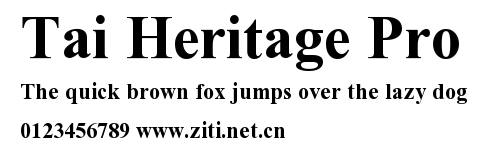 Tai Heritage Pro.ttf