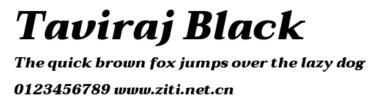 Taviraj Black.ttf