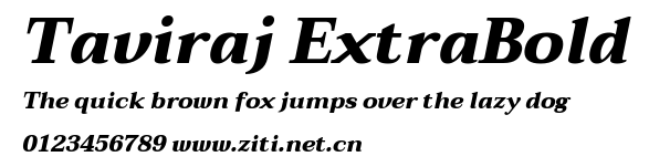 Taviraj ExtraBold.ttf