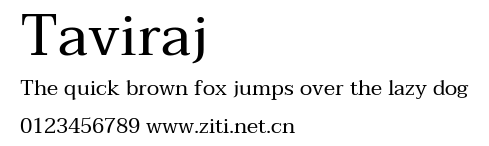 Taviraj.ttf