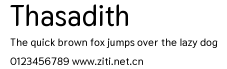 Thasadith.ttf