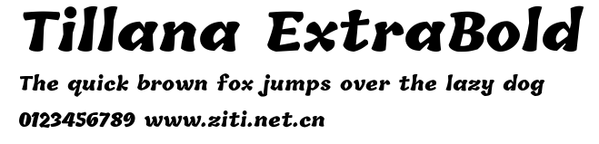 Tillana ExtraBold.ttf