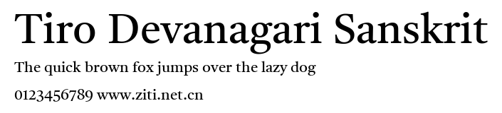 Tiro Devanagari Sanskrit.ttf