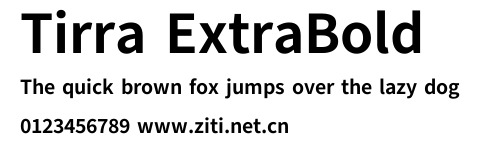 Tirra ExtraBold.ttf