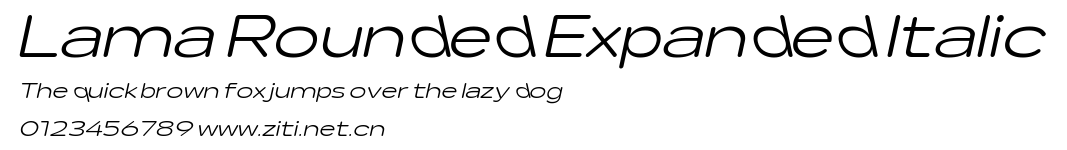 Lama Rounded Expanded Italic.ttf