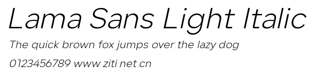 Lama Sans Light Italic.ttf