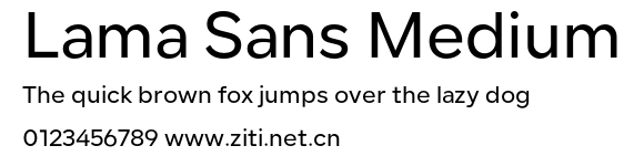 Lama Sans Medium.otf
