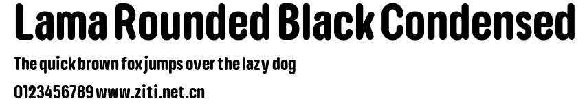 Lama Rounded Black Condensed.ttf