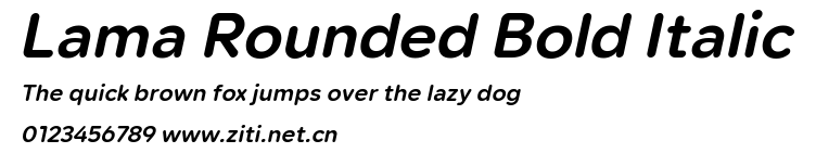 Lama Rounded Bold Italic.ttf