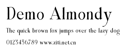 Demo Almondy.otf