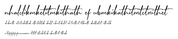 Sophistica 2 Ligatures.otf字體轉換器圖片