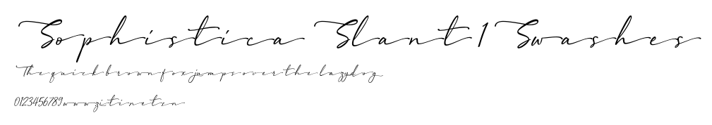 Sophistica Slant 1 Swashes.otf字體轉換器圖片