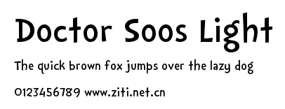 Doctor Soos Light.ttf