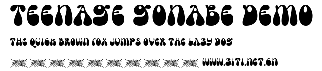 Teenage Gonabe Demo.ttf