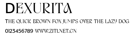 Dexurita.ttf字體轉換器圖片