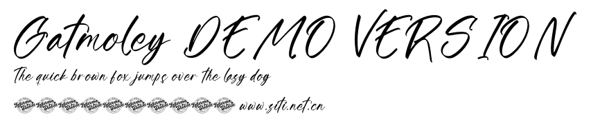 Gatmoley DEMO VERSION.ttf
