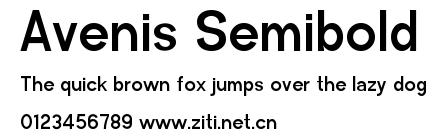 Avenis Semibold.ttf