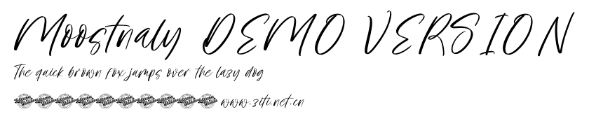 Moostnaly DEMO VERSION.otf
