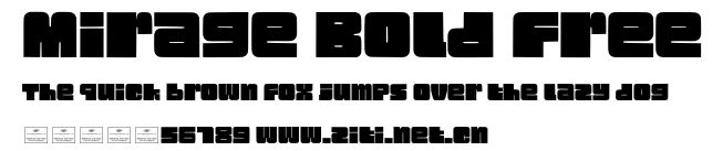 Mirage Bold Free.otf