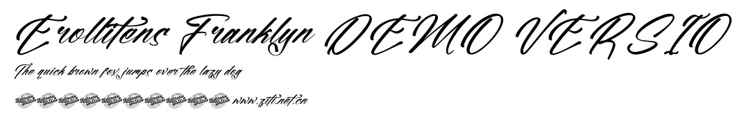 Erollitens Franklyn DEMO VERSIO.otf