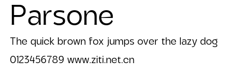 Parsone.otf字體轉換器圖片