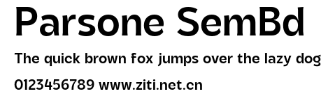 Parsone SemBd.otf