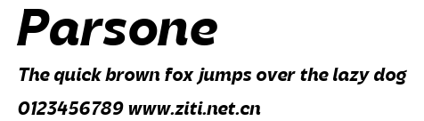 Parsone.ttf