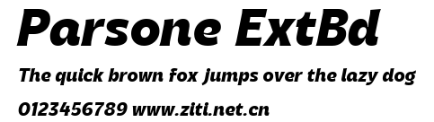 Parsone ExtBd.ttf