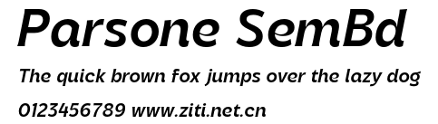 Parsone SemBd.otf