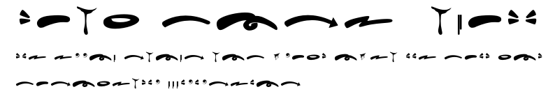 Hard Zone - Swash.ttf字體轉換器圖片