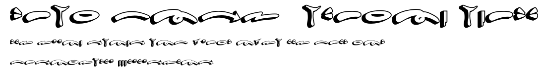 Hard Zone - Shadow -Swash.ttf字體轉換器圖片