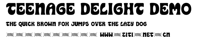 Teenage Delight Demo.ttf