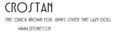 Crostan.otf字體轉換器圖片