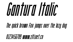 Gantura Italic.ttf字體轉換器圖片