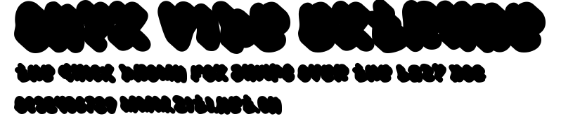 Onyx Vibe Extrude.ttf字體轉換器圖片