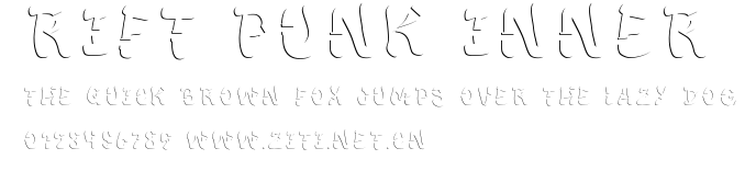 Rift Punk Inner.ttf字體轉換器圖片