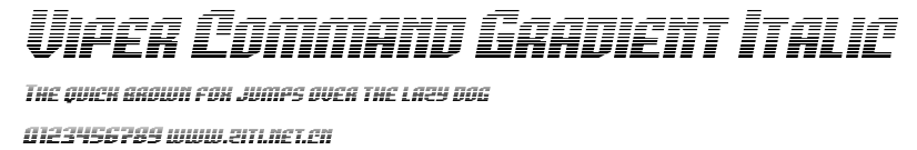 Viper Command Gradient Italic.ttf