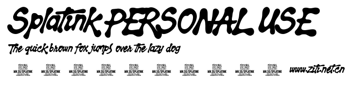Splatink PERSONAL USE.otf