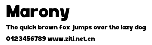 Marony.otf