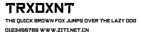 Trxdxnt.otf