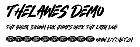 Thelawes DEMO.otf