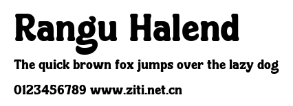Rangu Halend.ttf字體轉換器圖片
