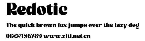 Redotic.ttf